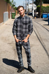 Chess Houndstooth Black - Pants