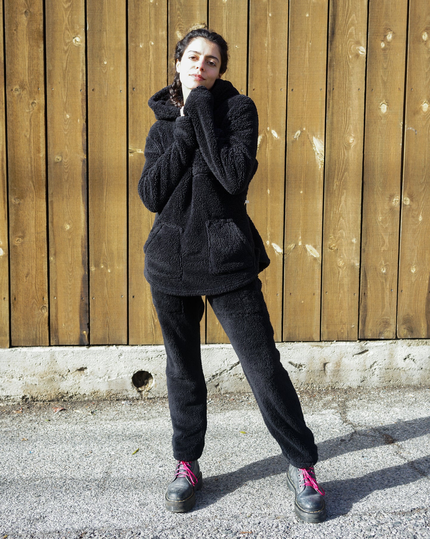 Snuggle Fuzz - Chaqueta (NEGRO)