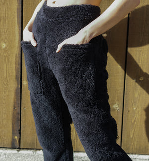 Snuggle Fuzz - Pant (BLACK)